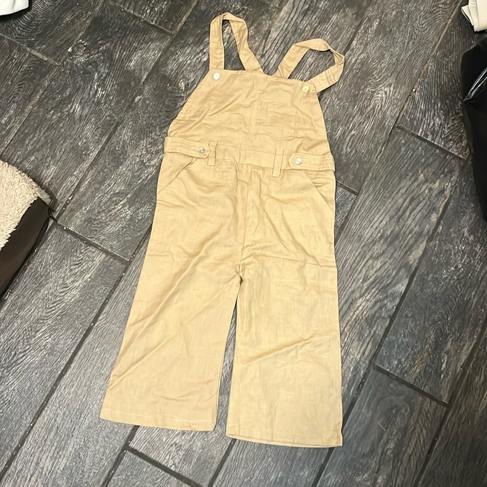 NWOT Linen nui overalls
